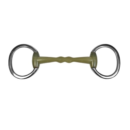 Jacks Imports Apple Flexible Shaped Eggbutt Snaffle Bit 5-1/4" 763-5-1/4